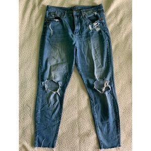 Size 14 ripped skinny jeans